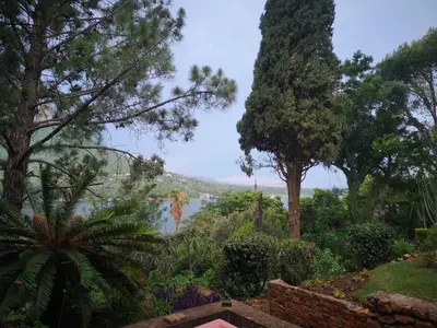 a view from the garden of a house at Metsing at Harties in Hartbeespoort