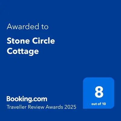 a screenshot of a phone with the stone circle circle challenge at Stone Circle Cottage in Lydenburg