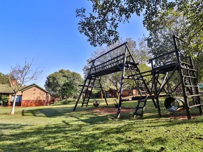 an empty playground with at FamilyQuest Accommodation in White River