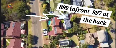 an aerial view of a house in a suburb at Christa's Place 897 in Pretoria