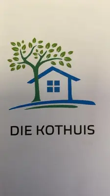 a logo of a house and a tree at Die Kothuis in Malelane