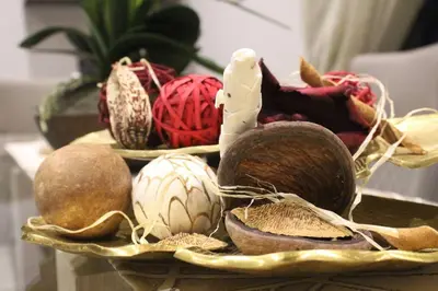 a plate of fruits and vegetables on a table at Menlyn Maine High Rise 1-Bedroom Luxury Apartment in Pretoria