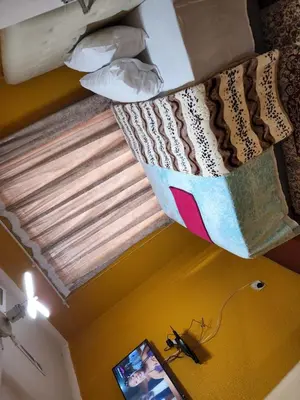 an overhead view of a bedroom with a bed at WAMPEX GUEST HOUSE IN NORTHAM CBD 239 COAL STREET in Northam