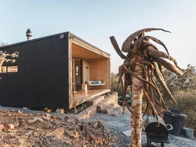 a rendering of a small house with a spider at Thaba eNtle Private Boutique Game Farm in Thabazimbi