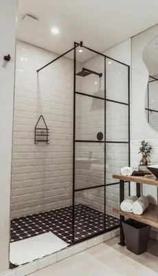 a shower with a glass door in a bathroom at 55 Tulbagh events and wedding venue in Kempton Park
