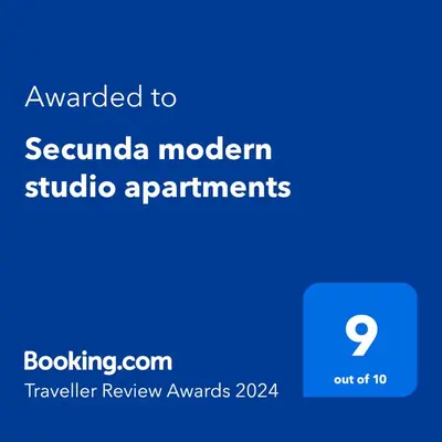 a screenshot of theania modern studio apartments website at Modern studio apartments in Secunda