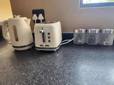 a group of appliances sitting on top of a counter at Lloyds - 6 in Ermelo