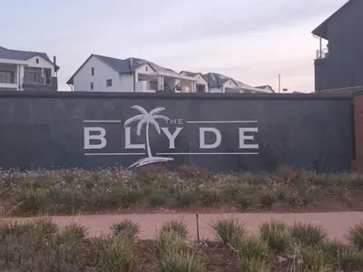a sign that says the hype on a wall at Joy Apartment@The Blyde in Pretoria